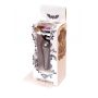 Korek analny stalowy biżuteryjny srebrny HeavyFun 9.5 cm - 10