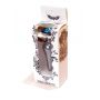 Biżuteria analna stalowa HeavyFun srebrna niebieska 9,5 cm - 10