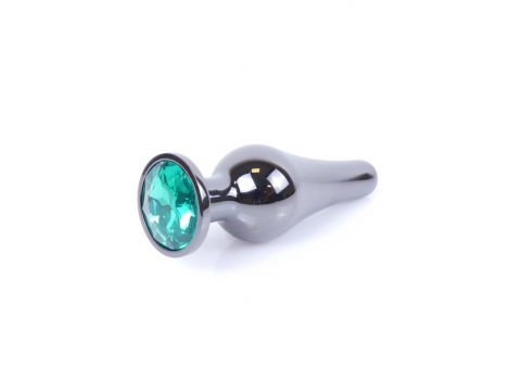 Biżuteria analna ze stali nierdzewnej zielony diament 9.5 cm - 8