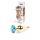 Złoty Plug Biżuteryjny Light Blue