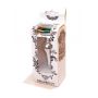 Biżuteria analna HeavyFun srebrna zielona 9,5 cm - 10