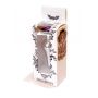 Biżuteria analna HeavyFun srebrna fioletowa 9,5 cm - 10