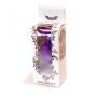 Korek analny silikonowy fioletowy z czerwonym diamentem HeavyFun 8 cm - 10