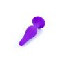 Korek analny silikonowy B Series HeavyFun fioletowy mały 10 cm - 4