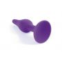 Plug analny silikonowy BOSS fioletowy 11 cm - 3
