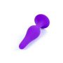 Korek analny silikonowy HeavyFun fioletowy 12,5 cm - 4