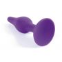 Korek analny silikonowy BOSS fioletowy 15,5 cm - 3