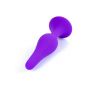 Korek analny silikonowy BOSS fioletowy 15,5 cm - 4