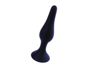 Korek analny silikonowy HeavyFun czarny 12,5 cm