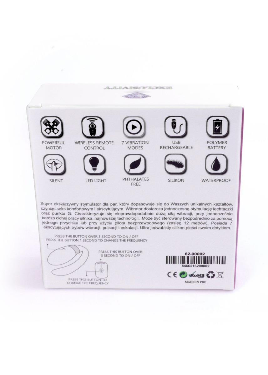 wibrator dla par masażer łechtaczki punkt g pilot