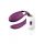 Stymulator VVibe fioletowy USB z pilotem B Series Smart