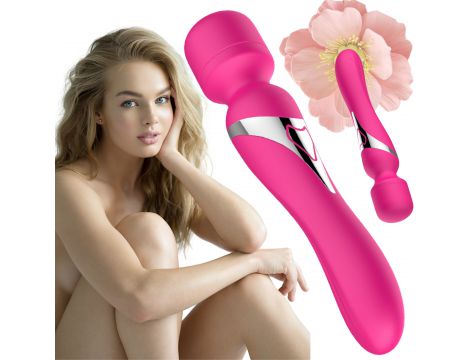 Stymulator łechtaczki silikonowy pulsacyjny B Series różowy USB wodoodporny - 2