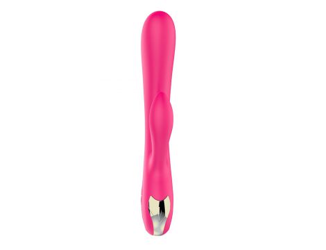 Silikonowy wibrator USB 7 funkcji z boosterem i ogrzewaniem - 9