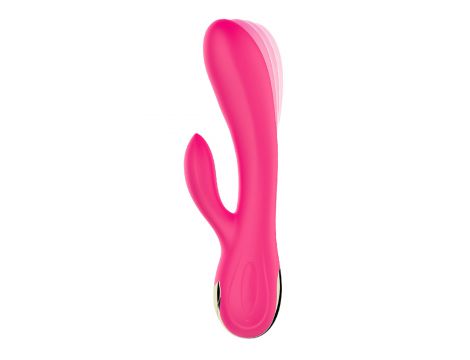 Silikonowy wibrator USB 7 funkcji z boosterem i ogrzewaniem - 11