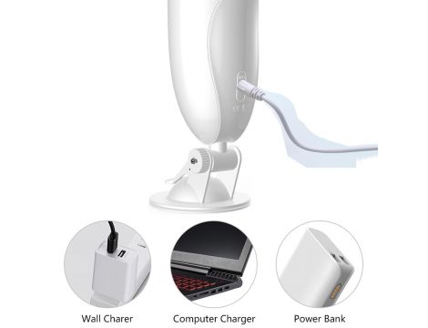 Wibrujący interaktywny masturbator waginalny USB B Series Fox - 11