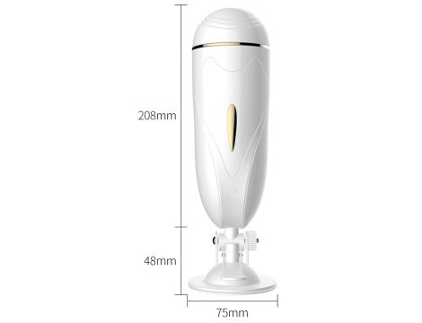 Wibrujący interaktywny masturbator waginalny USB B Series Fox - 13