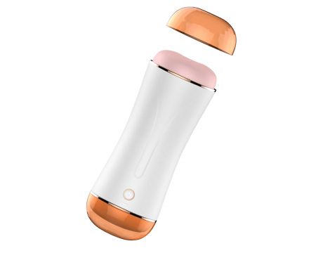 Dwustronny masturbator wibrujący interaktywny B Series Fox USB - 7