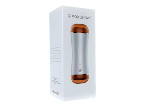 Dwustronny masturbator wibrujący interaktywny B Series Fox USB - 9