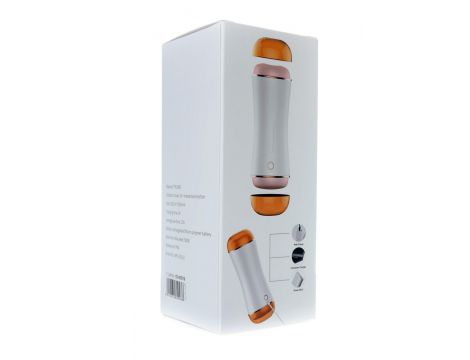 Dwustronny masturbator wibrujący interaktywny B Series Fox USB - 10