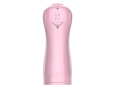 Masturbator waginalny pulsacyjny wibrujący B-Series Fox różowy USB - 3