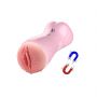 Masturbator waginalny pulsacyjny wibrujący B-Series Fox różowy USB - 8