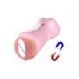 Masturbator waginalny pulsacyjny wibrujący B-Series Fox różowy USB - 9
