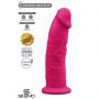 Dildo realistyczne Silexd Model 2 różowe 23 cm - 3