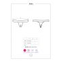 Stringi Shibu Obsessive otwarte koronkowe czarne L/XL - 7