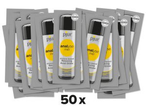 Żel silikonowy analny Pjur Analyse Me Glide 1,5ml 50szt