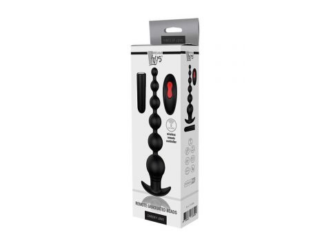 Kulki analne silikonowe z pilotem Dream Toys USB 20 cm