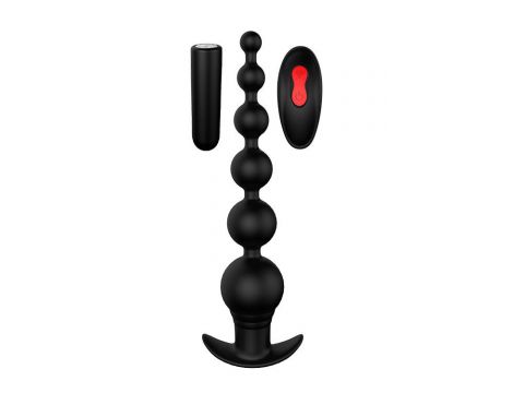 Kulki analne silikonowe z pilotem Dream Toys USB 20 cm - 3