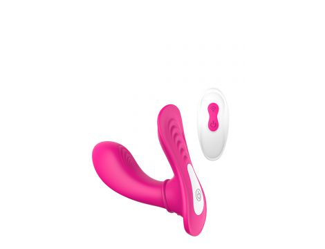 Wibrator punktu G Dream Toys z pilotem magenta USB - 2