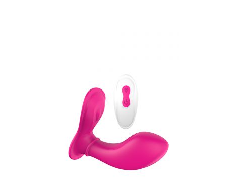 Wibrator punktu G Dream Toys z pilotem magenta USB - 4