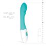 Wibrator punktu G Tate EasyToys turkusowy USB 20 cm - 7