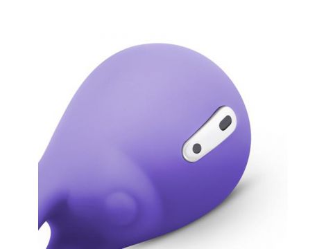 Wibrator króliczek EasyToys Tedy fioletowy USB 9,5 cm - 4