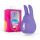 Wibrator króliczek EasyToys Tedy fioletowy USB 9,5 cm