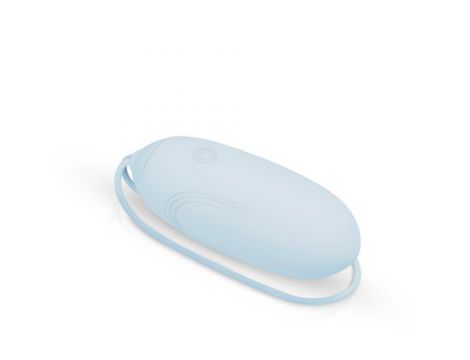 Wibrujące jajko Luv Egg niebieskie z pilotem USB - 2