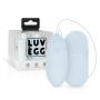 Wibrujące jajko Luv Egg niebieskie z pilotem USB - 2