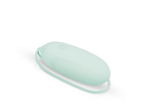 Wibrujące jajko Luv Egg zielone bezprzewodowe silikonowe USB 16 cm - 2