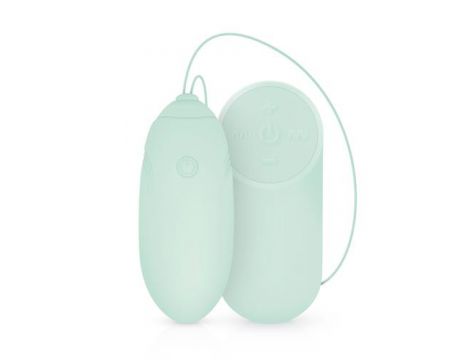 Wibrujące jajko Luv Egg zielone bezprzewodowe silikonowe USB 16 cm - 4