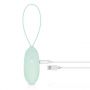 Wibrujące jajko Luv Egg zielone bezprzewodowe silikonowe USB 16 cm - 6