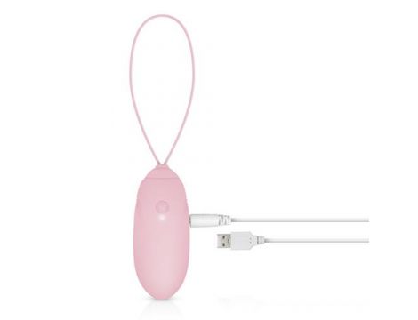Jajko wibrujące Luv Egg różowe z pilotem USB - 6