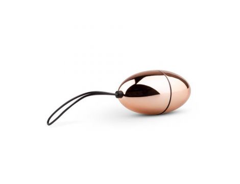 Wibrujące Jajko EasyToys Rosy Gold z Pilotem Różowo Złote 7cm - 2