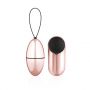 Wibrujące Jajko EasyToys Rosy Gold z Pilotem Różowo Złote 7cm - 2