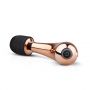 Mini wibrator różdżkowy Rosy Gold Curve USB - 4