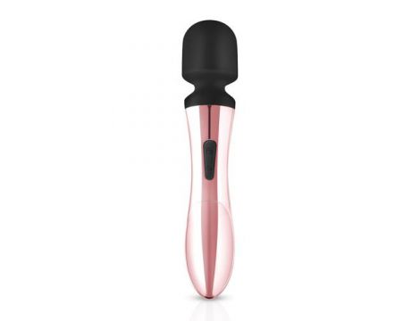 Wibrator różdżkowy Rosy Gold Nouveau Curve EasyToys różowy 21 cm