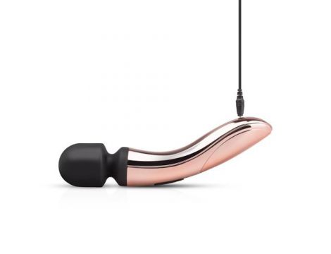 Wibrator różdżkowy Rosy Gold Nouveau Curve EasyToys różowy 21 cm - 3