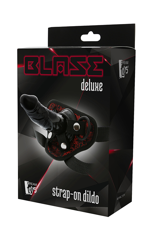 blaze deluxe strap-on dildo