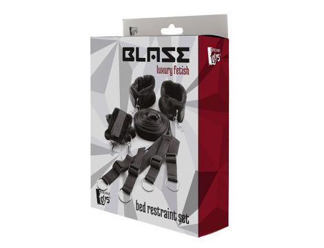 Zestaw ograniczający łóżkowy Dream Toys z mankietami futrzanymi - 2