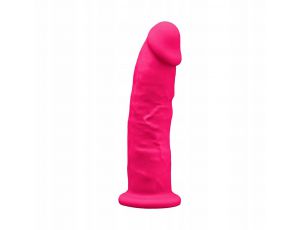 Dildo realistyczne silikonowe Silexd różowe 19 cm